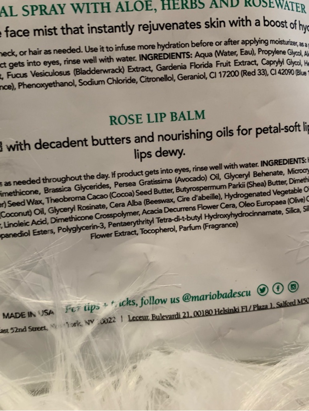 MARIO BADESCU (3) piece Rose Essentials skin Care set NIB (unopened) - Picture 8 of 10